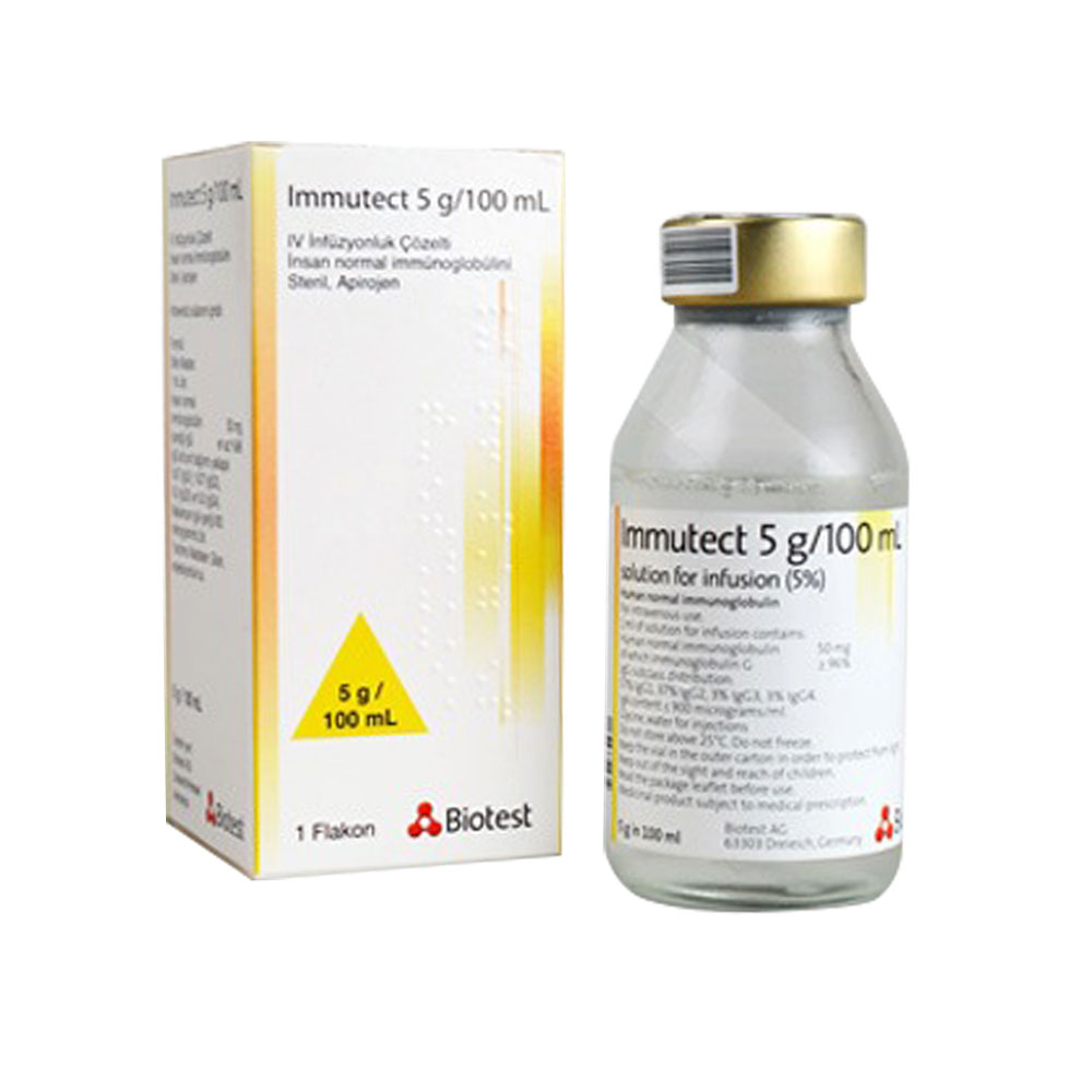 Immutect 5 G 100 Ml Iv Infuzyonluk Cozelti 1 Flakon 22346