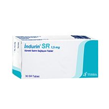 Indurin Sr 1,5 Mg Sürekli Salim Saglayan 30 Film Kaplı Tablet 1 Indurin Sr 15 Mg Surekli Salim Saglayan 30 Film Kapli Tablet 30723