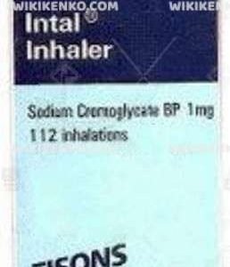 Intal 5 Inhaler 200 Doz Aerosol 30802