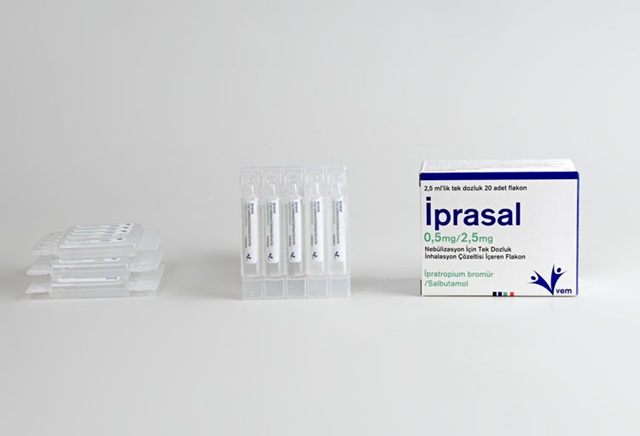 Iprasal Nebulizasyon Icin Tek Dozluk Inhalasyon Cozeltisi Iceren Flakon 20X2,5 Ml Flakon/Kutu 1 Iprasal Nebulizasyon Icin Tek Dozluk Inhalasyon Cozeltisi Iceren Flakon 2021525 Ml Flakon Kutu 22404
