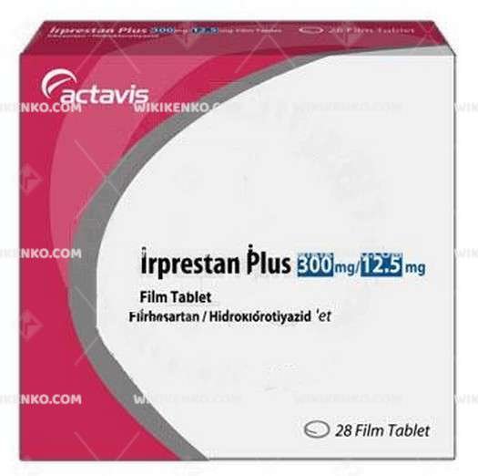 Irprestan Plus 300 Mg/12,5 Mg 28 Film Tablet 1 Irprestan Plus 300 Mg 125 Mg 28 Film Tablet 30895