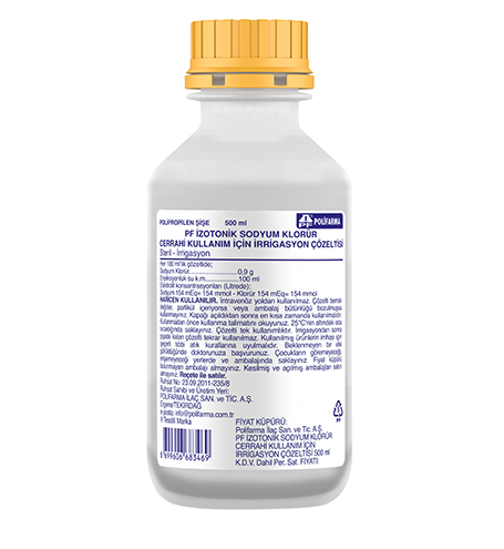 Izotonik Nacl Irigas 500 Ml 30974