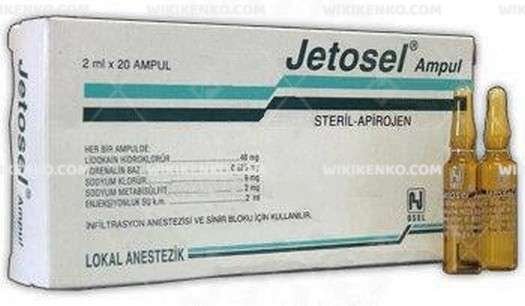 Jetosel 2 Ml 100 Ampul 31009