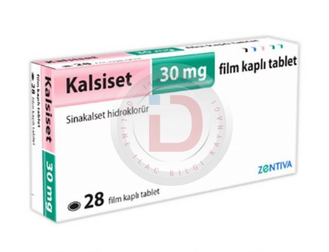 Kalsiset 60 Mg 28 Film Kaplı Tablet 1 Kalsiset 60 Mg 28 Film Kapli Tablet 31044