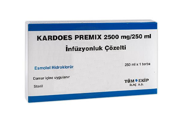 Kardoes Premix 2500 Mg/250 Ml Infuxyonluk Çözelti 1 Kardoes Premix 2500 Mg 250 Ml Infuxyonluk Cozelti 22605