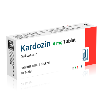 Kardozin 4 Mg 20 Tablet 1 Kardozin 4 Mg 20 Tablet 22611