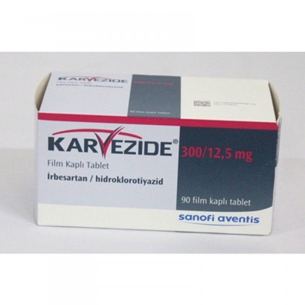 Karvezide 300 Mg 125 Mg 28 Film Kapli Tablet 22620