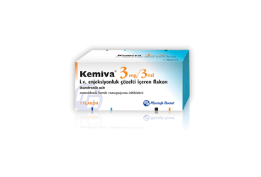 Kemiva 3 Mg/3 Ml Iv Enjeksiyonluk Çözelti İçeren 1 Flakon 1 Kemiva 3 Mg 3 Ml Iv Enjeksiyonluk Cozelti Iceren 1 Flakon 31087
