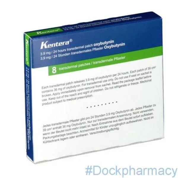 Kentera 3,9 Mg/24 Saat Transdermal Flaster (8 Flaster) 1 Kentera 39 Mg 24 Saat Transdermal Flaster 8 Flaster 22636