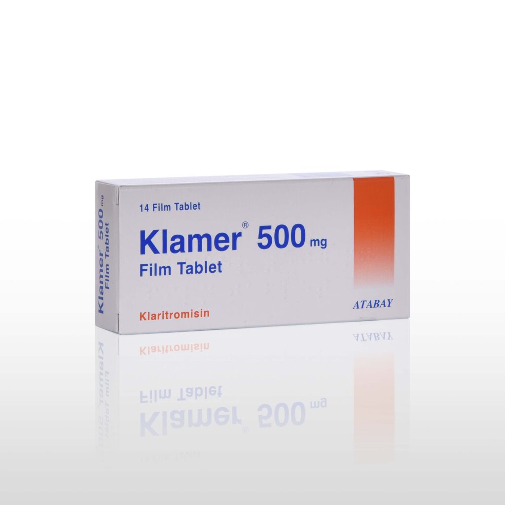 Klamer 500 Mg 14 Film Tablet 1 Klamer 500 Mg 14 Film Tablet 22698