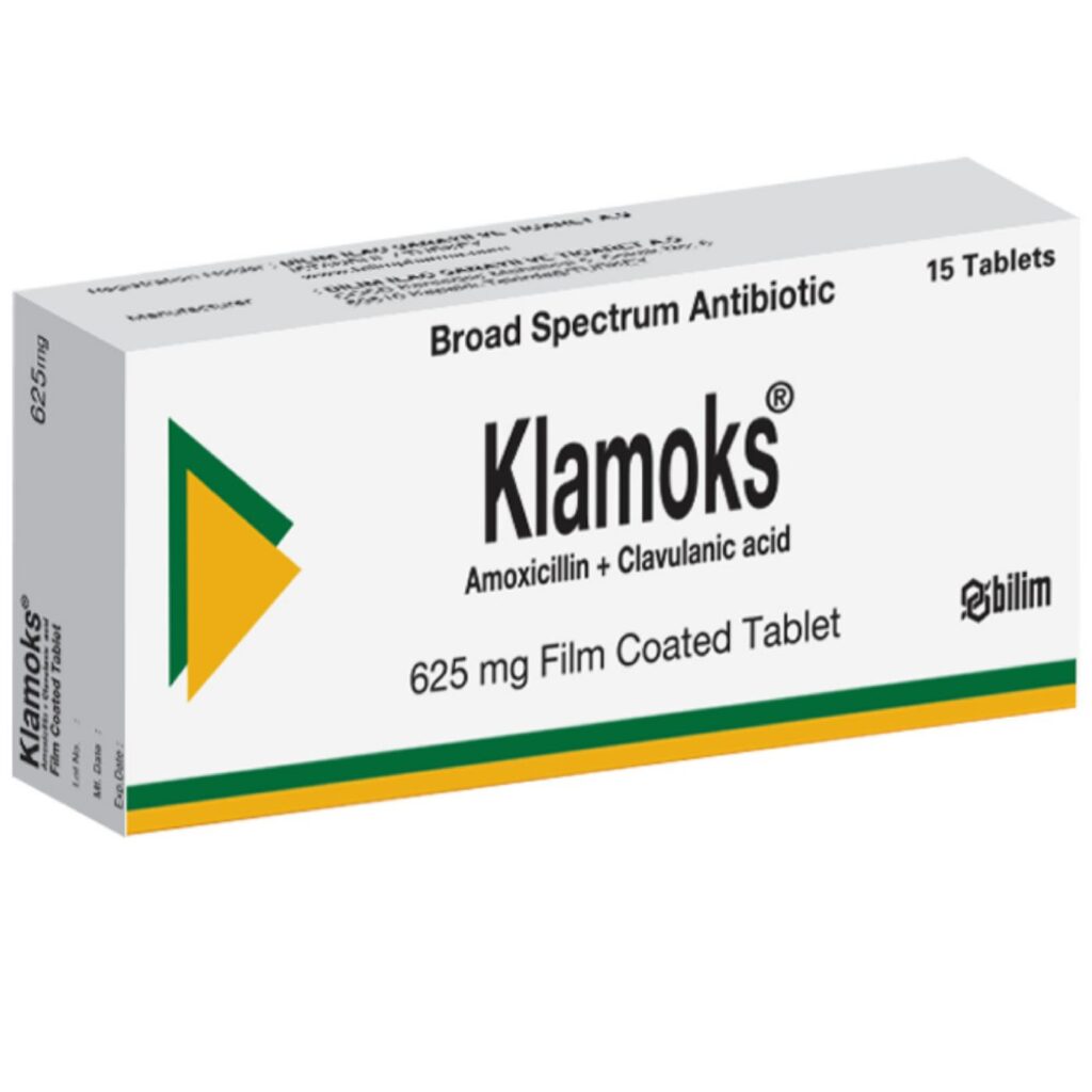 Klamoks 625 Mg 14 Film Tablet 1 Klamoks 625 Mg 14 Film Tablet 31162