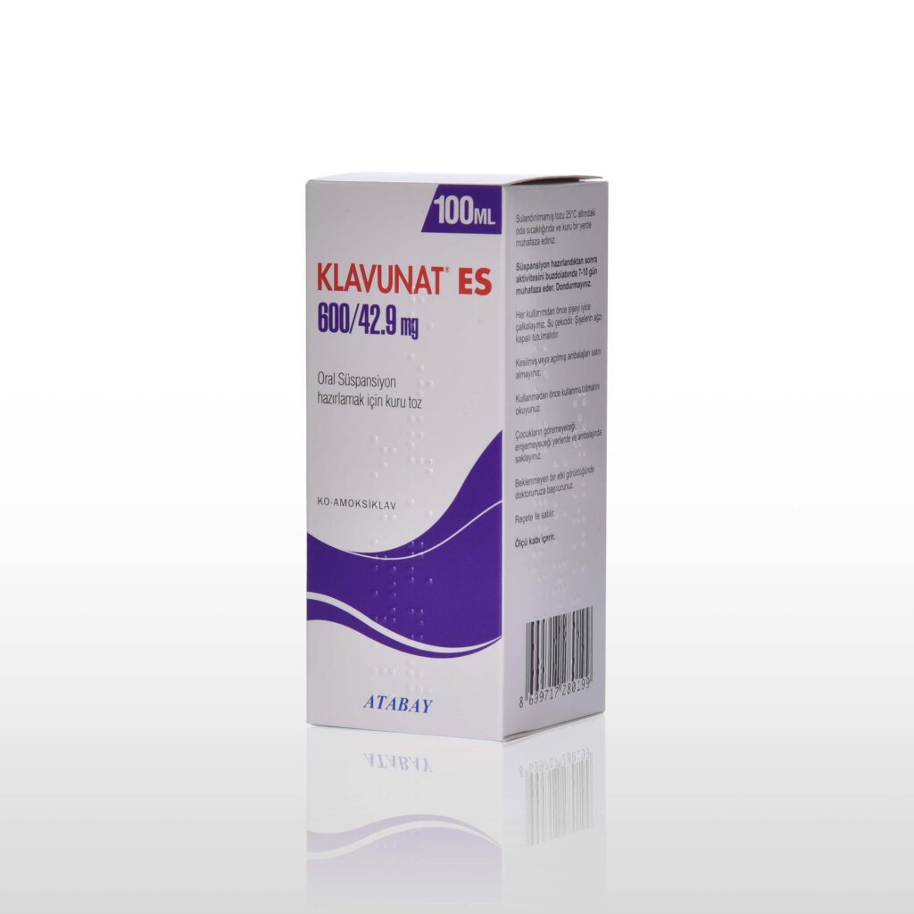 Klavunat Bid 400/57 Mg 70 Ml Oral Suspansiyon 1 Klavunat Bid 400 57 Mg 70 Ml Oral Suspansiyon 22720