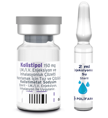 Kolistipol 4.500.000 Iu Im/Iv Enjeksiyon Ve Inhalasyonluk Cozelti Hazirlamak Icin Toz Ve Cozucu 1 Kolistipol 4.500.000 Iu Im Iv Enjeksiyon Ve Inhalasyonluk Cozelti Hazirlamak Icin Toz Ve Cozucu 31224