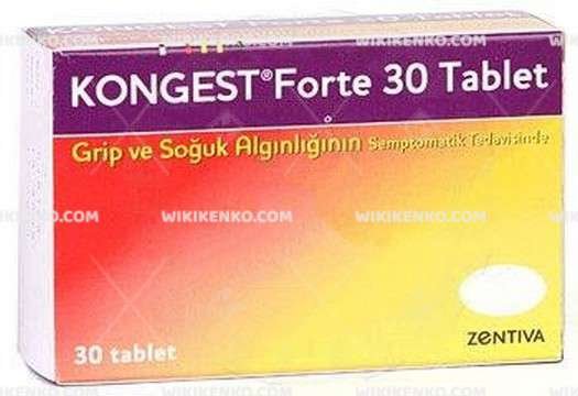 Kongest Forte 30 Tablet 1 Kongest Forte 30 Tablet 31241
