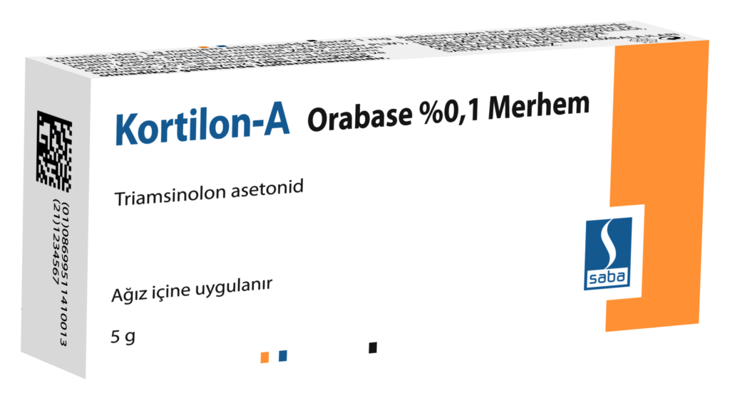 Kortilon-A Orabase % 0,1 Merhem (5 G) 1 Kortilon A Orabase 01 Merhem 5 G 22778