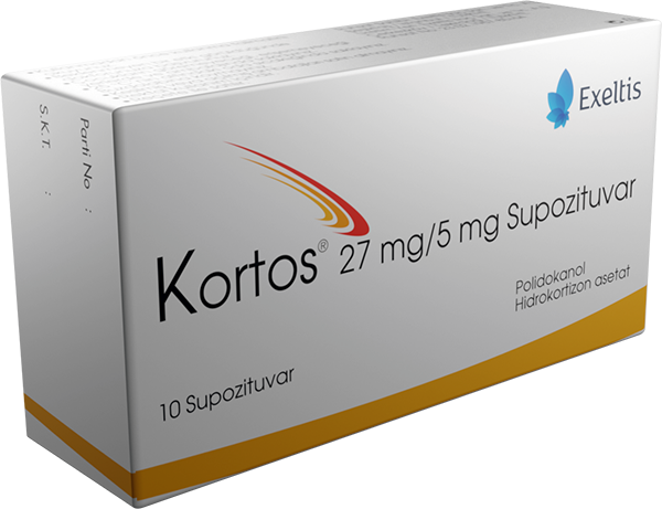 Kortos 27 Mg/ 5 Mg 10 Supozituar 1 Kortos 27 Mg 5 Mg 10 Supozituar 22779