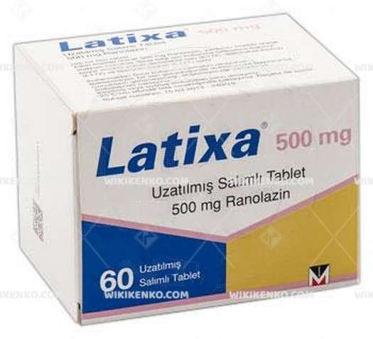 Latixa 500 Mg Uzatılmış Salımlı 60 Tablet 1 Latixa 500 Mg Uzatilmis Salimli 60 Tablet 22887