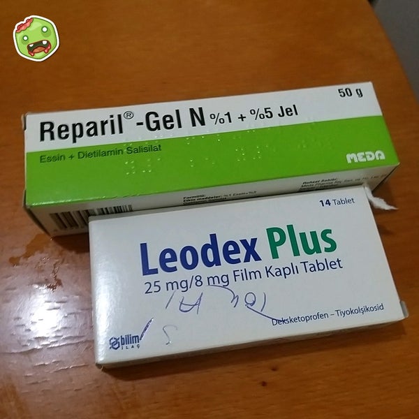 Leodex Plus 25 Mg/8 Mg 14 Film Kaplı Tablet 1 Leodex Plus 25 Mg 8 Mg 14 Film Kapli Tablet 22919