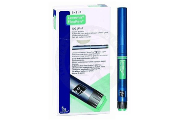 Levemir Flexpen 100U/Ml 5X3Ml Kull.hazir Dolu Enj. Kalemi Icinde Enj. Coz. 1 Levemir Flexpen 100U Ml 5X3Ml Kull.hazir Dolu Enj. Kalemi Icinde Enj. Coz. 22941
