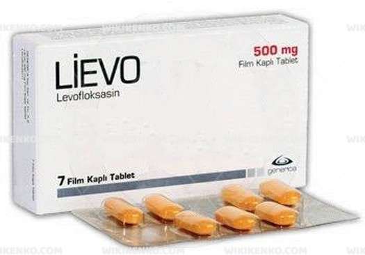 Lievo 500 Mg 7 Film Tablet 1 Lievo 500 Mg 7 Film Tablet 31486