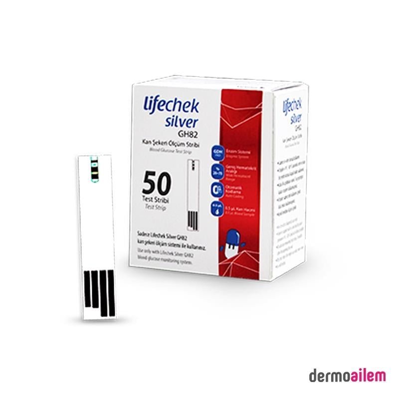 Lifechek Kan Sekeri Olcum Test Seridi 50Lik 31490