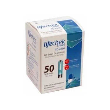 Lifechek Smart Td-4360 Kan Şeker Olçum Stribi 1 Lifechek Smart Td 4360 Kan Seker Olcum Stribi 22999