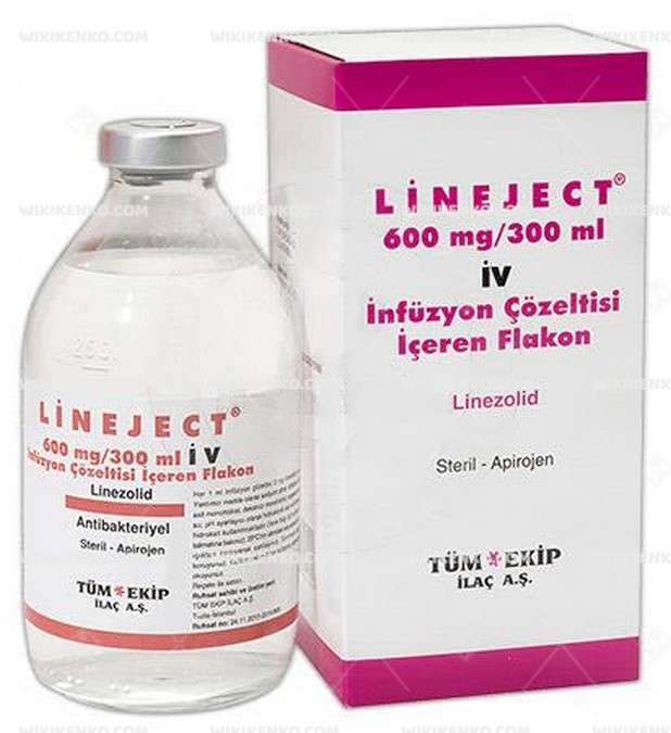 Lineject 600 Mg/300 Ml Iv İnfüzyon Çözeltisi İçeren Flakon (1 Flakon) 1 Lineject 600Mg 300Ml Iv Infuzyon Cozeltisi Iceren Flakon 1 Flakon 31508