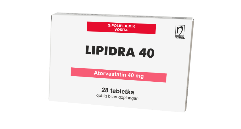 Lipidra 40 Mg 90 Film Tablet 31523