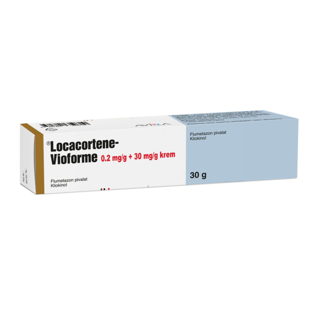 Locacortene-Vioforme 0,2 Mg/G+30 Mg/G Krem (30 G) 1 Locacortene Vioforme 02 Mg G30 Mg G Krem 30 G 23051