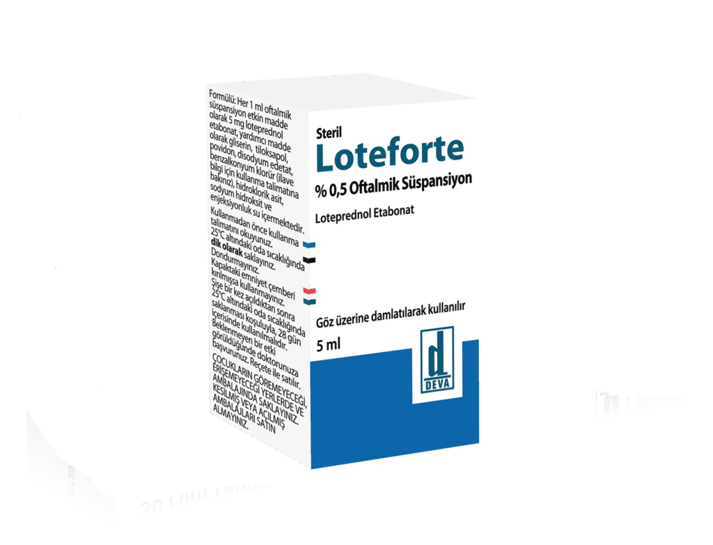 Loteforte 05 Oftalmik Suspansiyon 5 Ml 23081