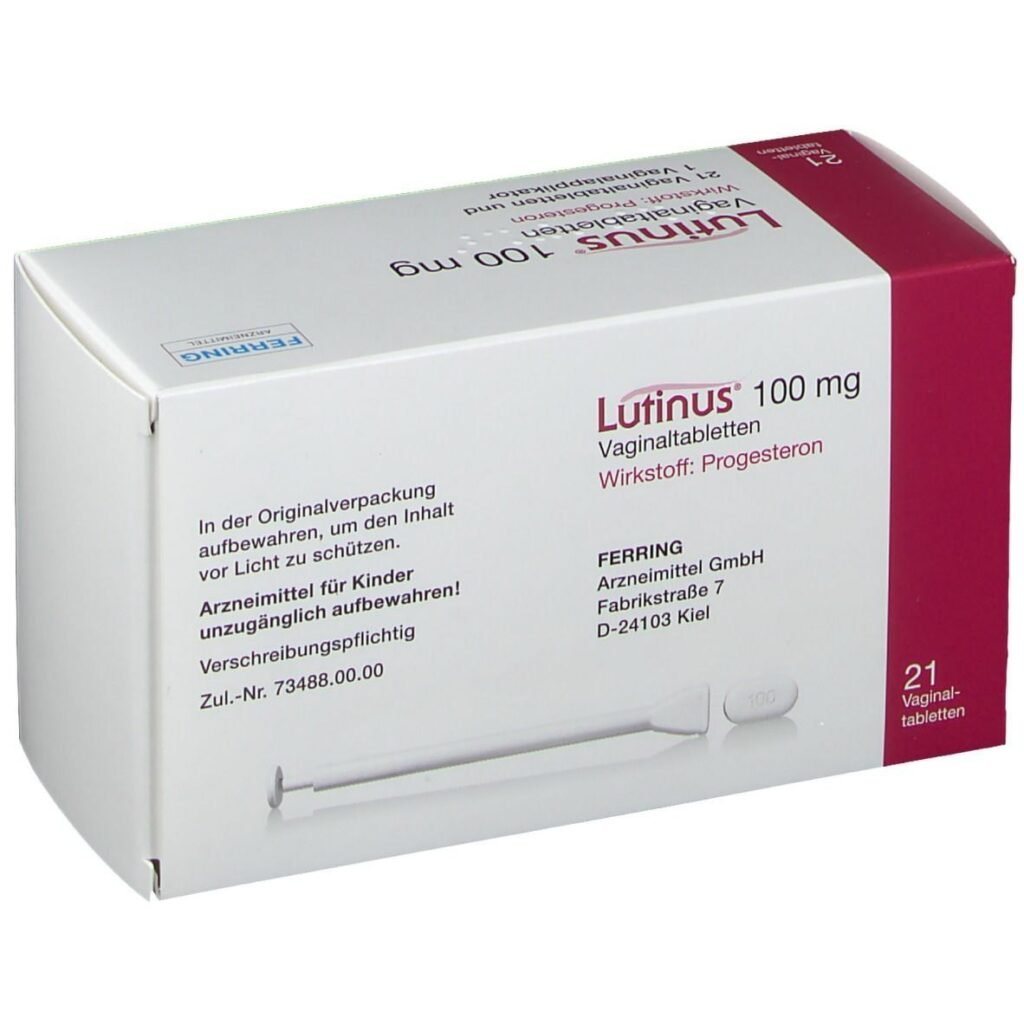 Lutinus 100 Mg Vajinal Tablet 23103