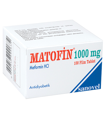 Matofin 1000 Mg 100 Film Tablet 23169