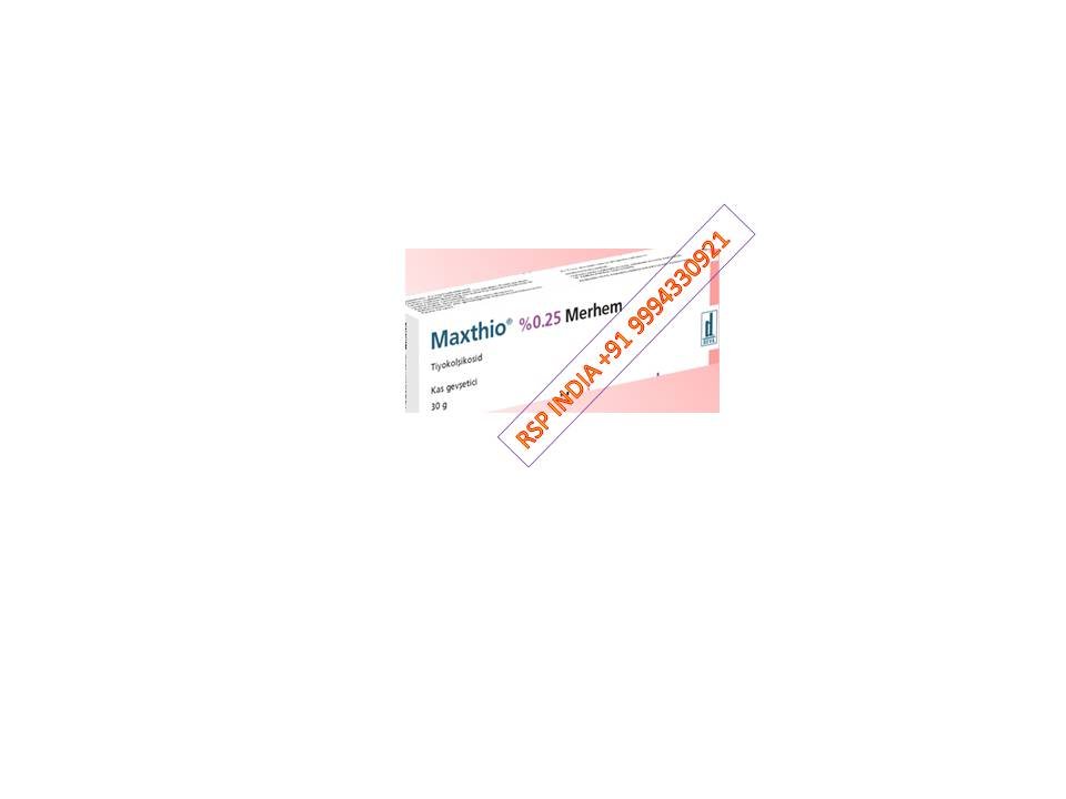 Maxthio 025 30 Gr Merhem 31778