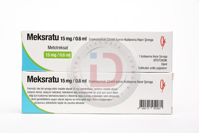 Meksratu 12,5 Mg/0,5 Ml Enjeksiyonluk Cozelti Iceren Kullanima Hazir Siringa (1 Adet) 1 Meksratu 125 Mg 05 Ml Enjeksiyonluk Cozelti Iceren Kullanima Hazir Siringa 1 Adet 23207