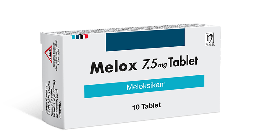Melox 7,5 Mg 10 Tablet 1 Melox 75 Mg 10 Tablet 23225