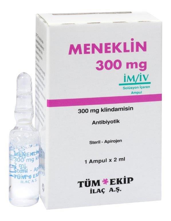 Meneklin 300 Mg 1 Ampul 1 Meneklin 300 Mg 1 Ampul 23228