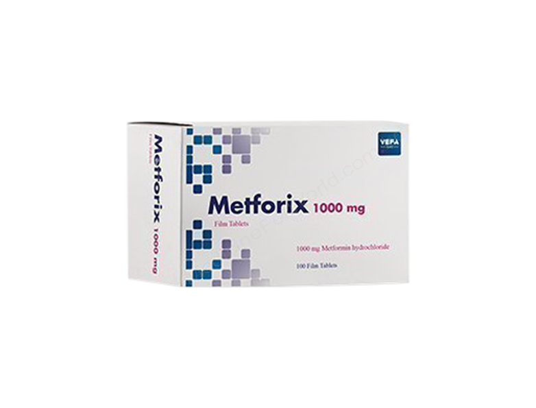 Metforix 850 Mg Film Kapli Tablet 100 Tablet 23255