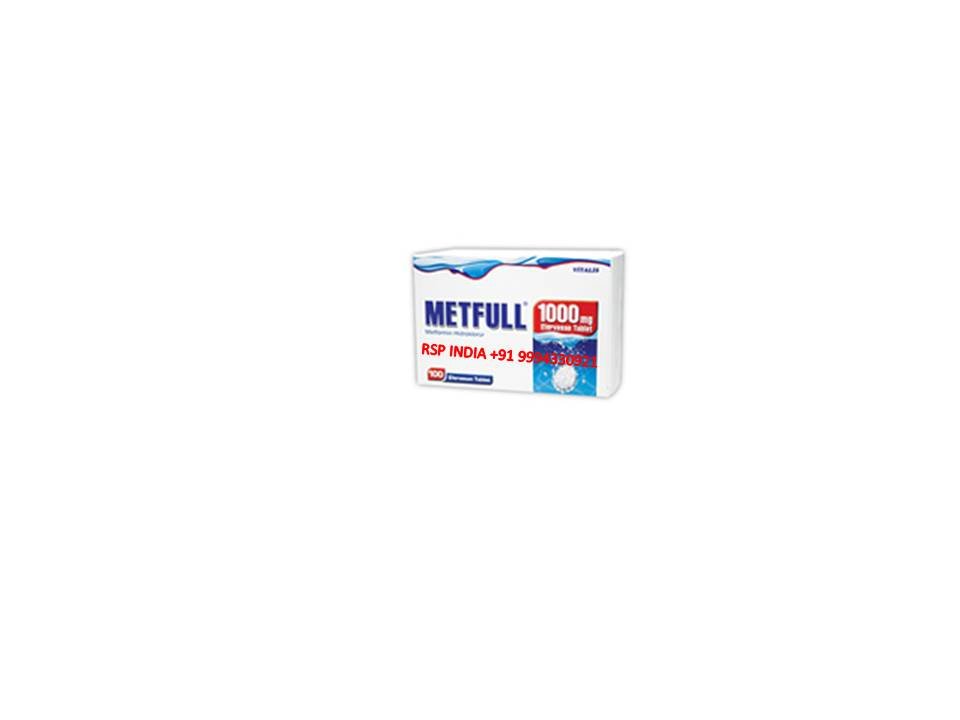 Metfull 1000 Mg 100 Efervesan Tablet 31917