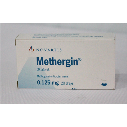 Methergin 0125 Mg 20 Draje 31920