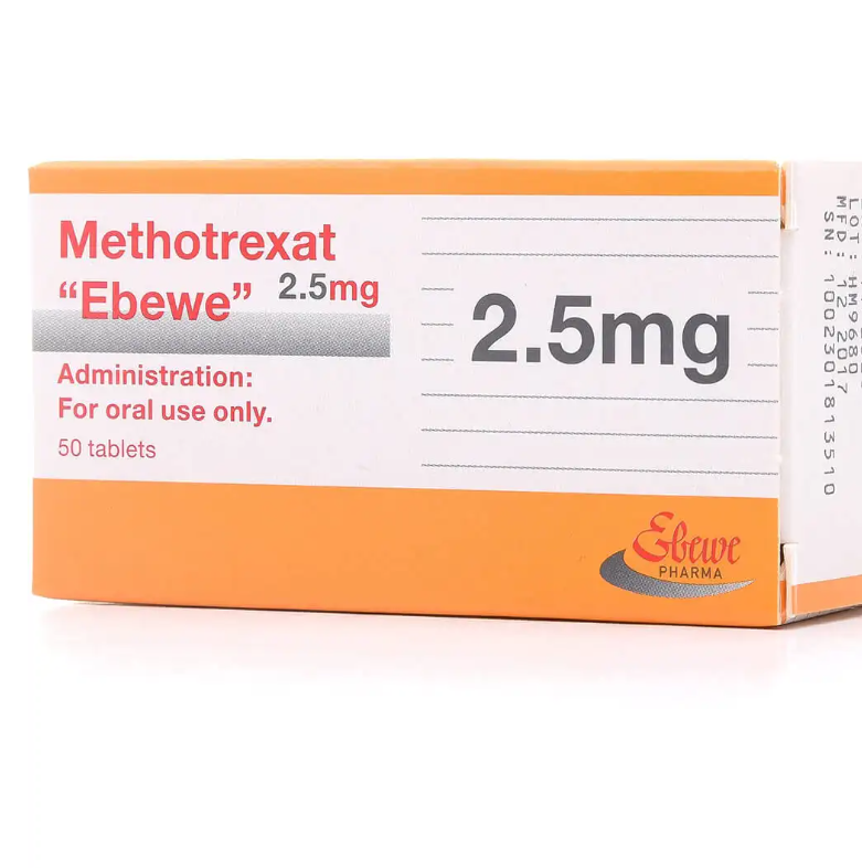 Methotrexate Ebewe 25 Mg 50 Tablet 31930