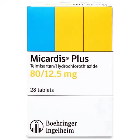 Micardis Plus 80 125 Mg 28 Tablet 23300