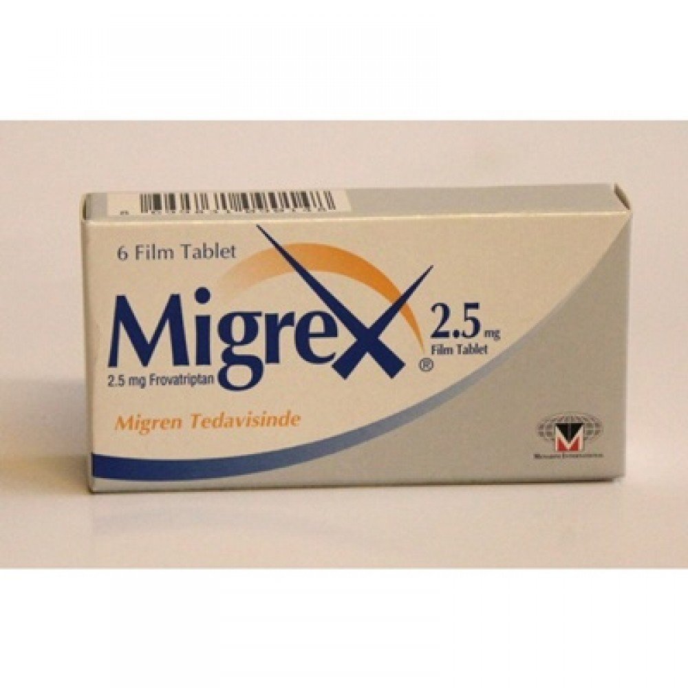Migrex 2,5 Mg 6 Film Tablet 1 Migrex 25 Mg 6 Film Tablet 32014