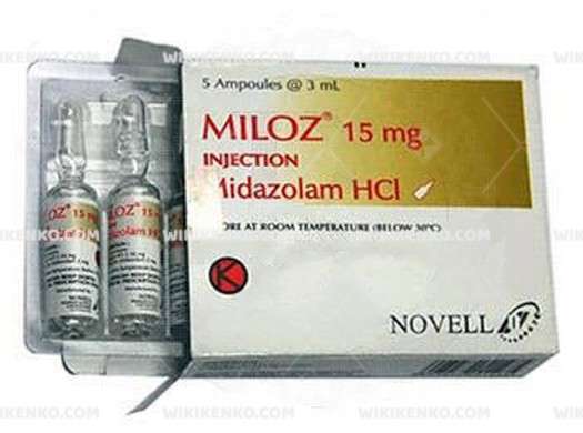 Miloz 5 Mg 5Ml 10 Ampul 32032