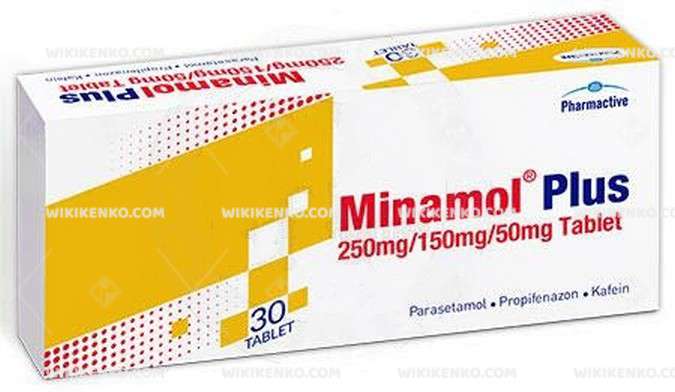 Minamol Plus 250 Mg 150 Mg 50 Mg Tablet 30 Tablet 23350