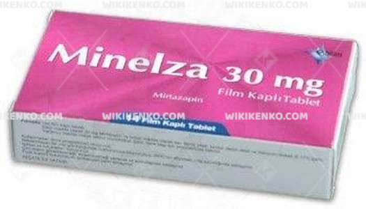 Minelza 30 Mg 28 Film Kapli Tablet 1 Minelza 30 Mg 28 Film Kapli Tablet 32042