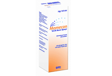 Momecon % 0,05 Burun Spreyi ,Suspansiyon (18 G) 1 Momecon 005 Burun Spreyi Suspansiyon 18 G 23394