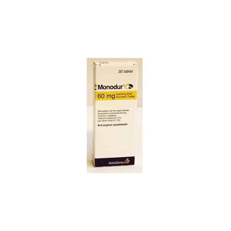 Monodur 60 Mg Uzatilmis Etkili ( Durules ) Tablet (30 Tablet) 1 Monodur 60 Mg Uzatilmis Etkili Durules Tablet 30 Tablet 23403