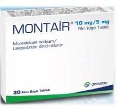 Montair 10 Mg 5 Mg Film Kapli Tablet 30 Tablet 23417