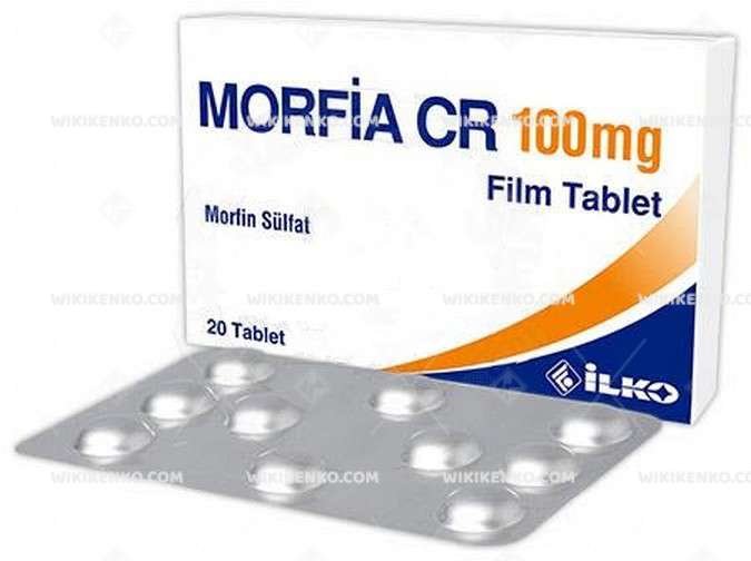 Morfia Cr 100 Mg 20 Film Tablet 32146