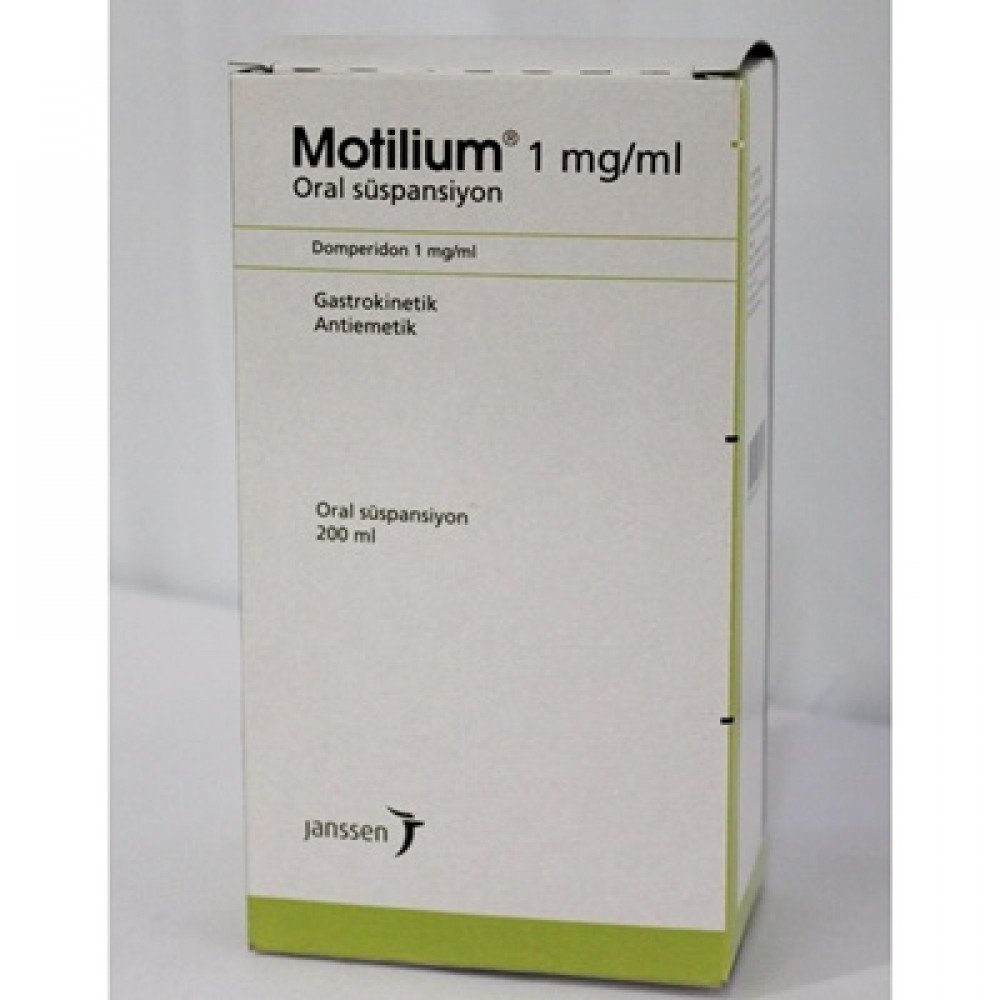 Motilium 1 Mg/Ml Oral Suspansiyon (200 Ml) 1 Motilium 1 Mg Ml Oral Suspansiyon 200 Ml 23427
